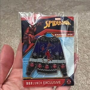 Boxlunch Exclusive Spiderman pin